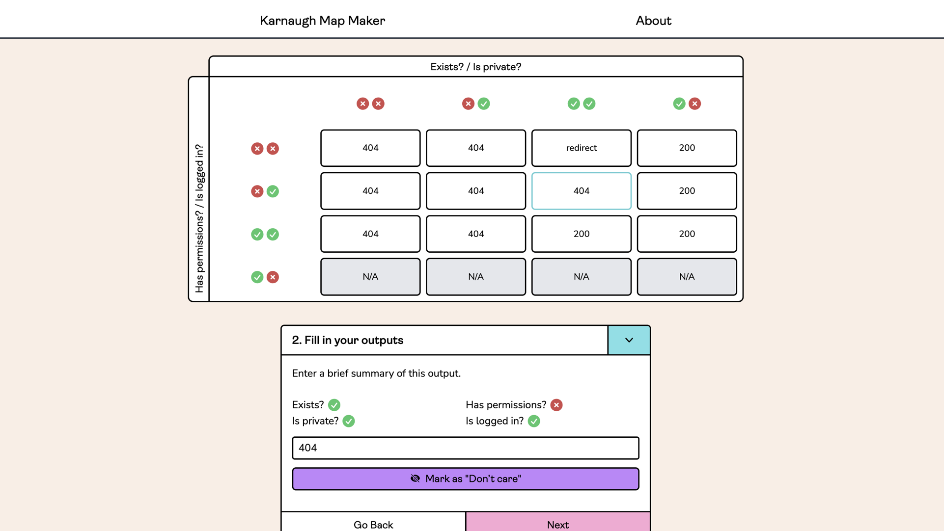 Karnaugh Map Maker   Screenshot 